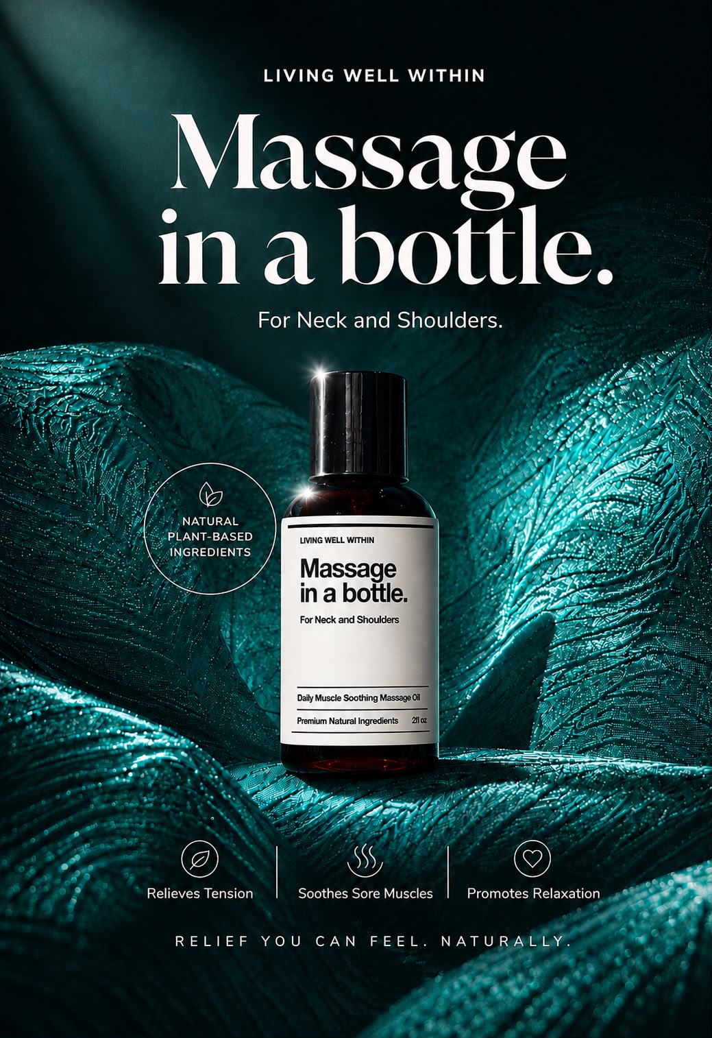 Massage in a bottle.
